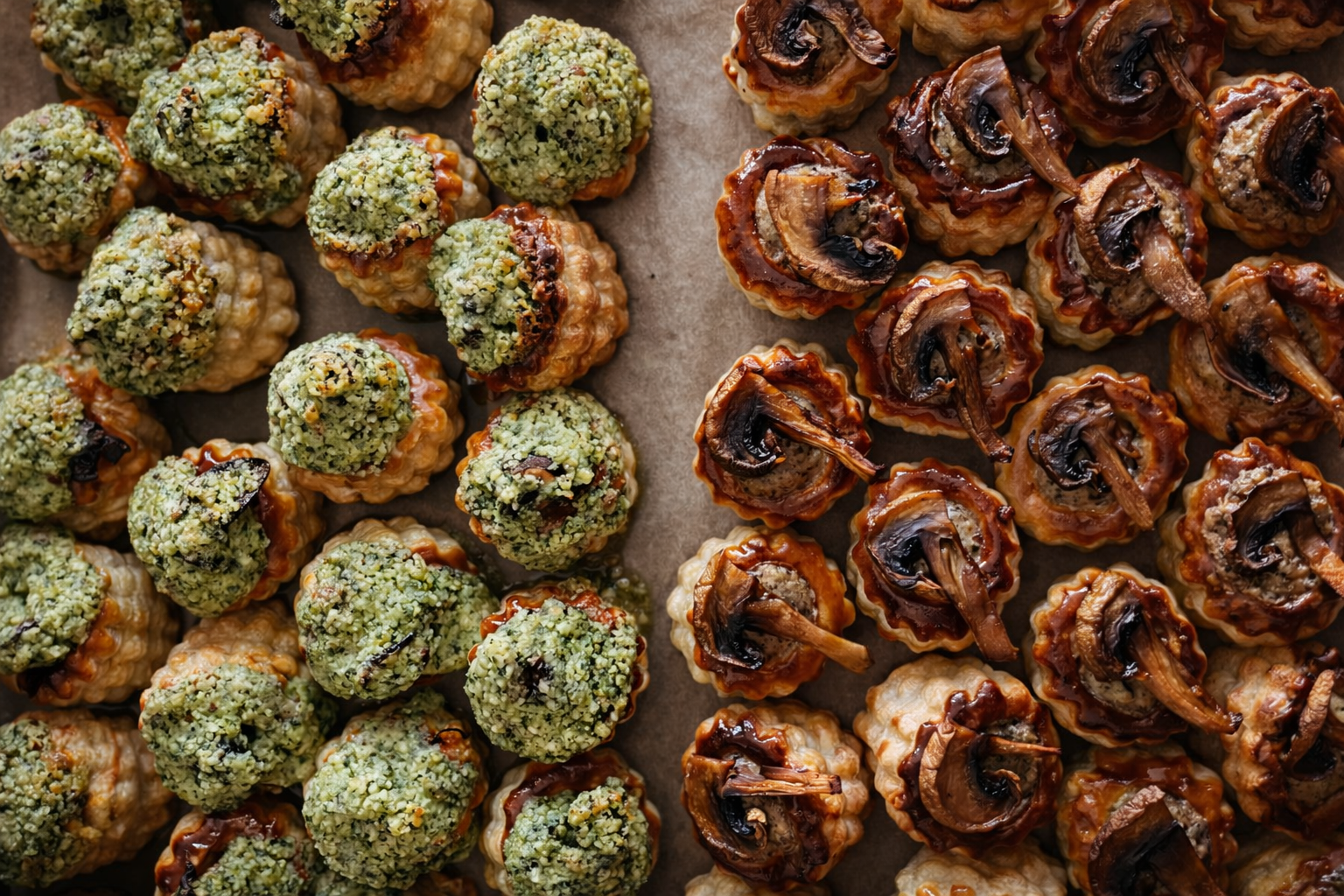 Pièces salées – buffet